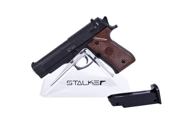 Пневматический пистолет Stalker SA92M Spring (Beretta 92) к.6мм, черный